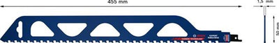 Bosch accessoires expert ‘hollow brick’ s 2243 hm reciprozaagblad 1 stuk - 1 stuk(s) - 2608900418