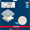 Rete abrasiva Bosch Accessories Expert M480 225 mm, K 240, 5 pezzi - 2608901639