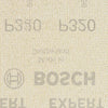 Bosch accessoires expert m480 schuurnet voor vlakschuurmachines 80 x 133 mm, k320 - 1 stuk(s) - 2608900741