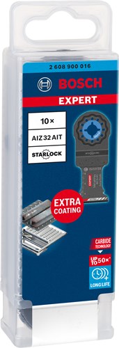 Bosch accesorios expertos metalmax aiz 32 ait hojas de sierra multiherramienta 40 x 32 mm 10 piezas - 1 pieza(s) - 2608900016