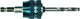 Accesorios bosch experto cambio de potencia plus eje con centrador con taladro | eje hexagonal 8,7 mm | hss-g | 7,15 x 45 x 85 mm - 2608902034