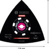 Bosch accessoires bosch expert schuurplaat mavz 116 rt6 starlock max schuurplaat vo...