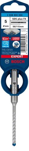 Bosch accesorios experto taladro percutor sds plus-7x 5 x 50 x 115 mm - 1 pieza(s) - 2608900059