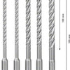 Bosch accessoires bosch expert sds plus-7x hamerboorset 6 6 8 8 10 mm 5-delig