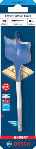 Accesorios Bosch taladro de velocidad experto velocidad de corte automático | eje hexagonal | 38 x 152 mm - 2608902105