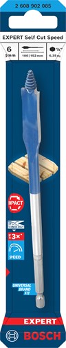 Accesorios Bosch taladro de velocidad experto velocidad de corte automático | eje hexagonal | 6x152mm-2608902085