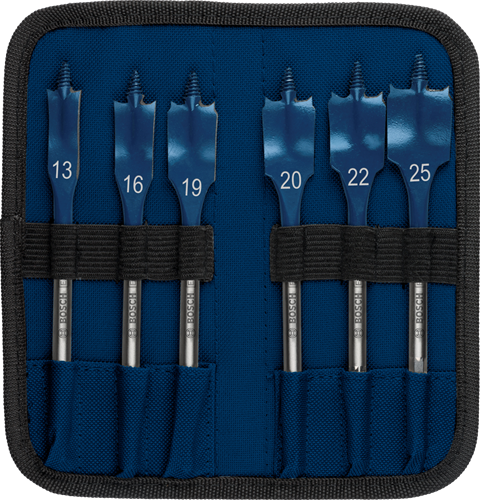 Accesorios Bosch juego de taladros de velocidad expert velocidad de corte automático | 6 piezas | 13, 16, 19, 20, 22, 25 mm - 2608902109