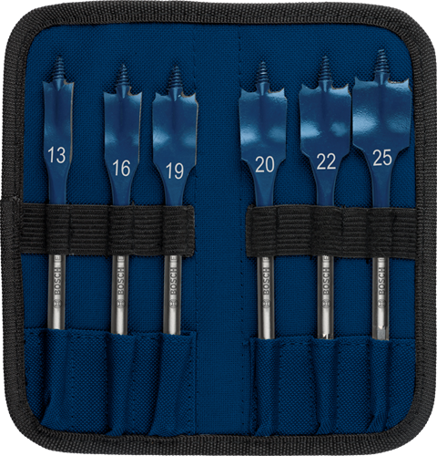 Set di trapani Bosch Expert Speed ​​Drill Self Cut Speed ​​| 6 pezzi | 13, 16, 19, 20, 22, 25mm-2608902109