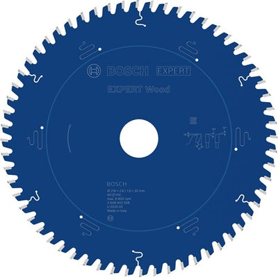 Bosch accessoires expert wood cirkelzaagblad | 216 x 2,6 1,6 x 30 mm | t60 - 2608902208