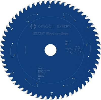 Hoja de sierra circular inalámbrica para madera Bosch Accessories Expert | 254 x 2,1 1,6 x 30 mm | t60 - 2608902177