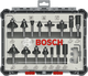 Set di frese per accessori Bosch misti | 1 4 | 15 pezzi - 2607017473