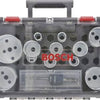 Set di seghe a tazza Bosch accessori per legno e metallo | 14 pezzi - di cui 60 68 76 mm - 2608594193