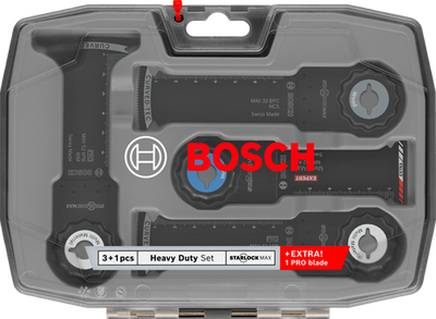 Ty bosch accesorios heavy du juego de hojas de sierra | 4 piezas - 2608669094