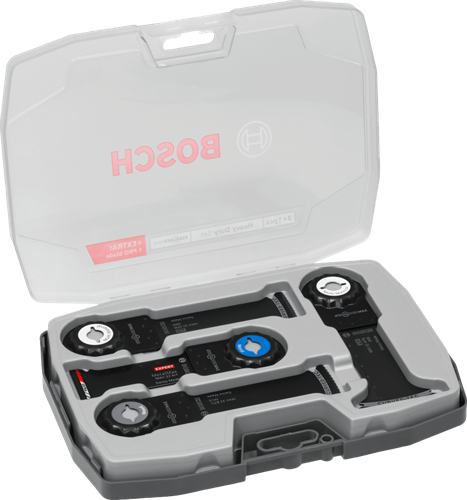 Set di lame per sega Ty Bosch Accessories Heavy Du | 4 pezzi - 2608669094