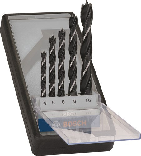 Accessori Bosch set di punte per legno | robustezza | 5 pezzi | 2607010527 - 2607010527