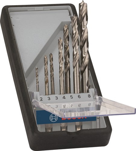 Accessori Bosch set di punte per legno | robustezza | esagono | 7 pezzi | 2607019923 - 2607019923