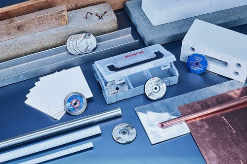 Kit de accesorios Bosch para amoladora angular de 76 mm | en mini l-boxx - 061599764g