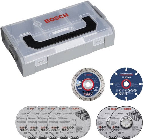 Kit de accesorios Bosch para amoladora angular de 76 mm | en mini l-boxx - 061599764g