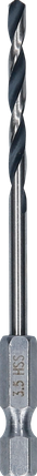 Accesorios bosch taladro para metal hss pointteq | 3,5 mm - 2608577868