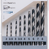 Bosch accessoires metaalborenset hss pointteq hex | 9-delig - 2607002826