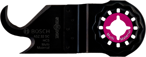 Coltello da taglio Bosch asz 32 sc hcs - 24 x 11 mm - per moquette