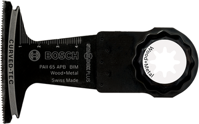 Bosch accessoires bosch paii 65 apb bim invalzaagblad - 65 x 50 mm - voor hout en metaal