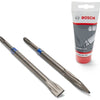 Bosch accessoires platte beitel sds-plus en puntbeitel + smeervet - 061599765k