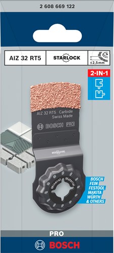 Accessori Bosch Lama per sega multiutensile pro aiz 32 rt5 | 2 |5 x 32 mm - 2608669122