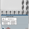 Bosch accesorios bosch azul pro juego de brocas para hormigón hex-5 | 5 piezas | 4x100, 5x100, 6x100, 8x150, 10x150mm - 2608707005