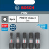 Accesorios imp bosch brocas pro h act | h3 | h4 | h5 (x2) | h6 | 25 mm | 5 piezas - 2608521h59