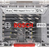 Imp bosch accesorios pro act juego de metal | 35 piezas - 2608521u80