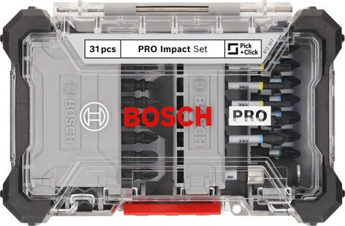 Juego de puntas de destornillador pro act bosch accesorios imp | 31 piezas - 2608521u71