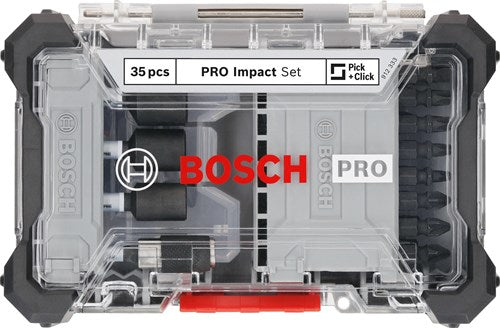 Juego de puntas de destornillador pro act bosch accesorios imp | 35 piezas - 2608521u77