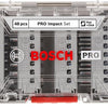 Juego de puntas de destornillador pro act bosch accesorios imp | 48 piezas - 2608521u88