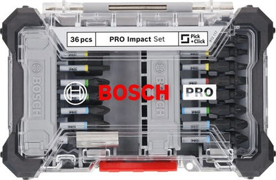 Set di punte per cacciavite Imp Bosch Accessories Pro Act | 36 pezzi - 2608521u73