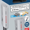 Accesorios Bosch pro multi material pc plus sierra perforadora | 35mm - 2608594378
