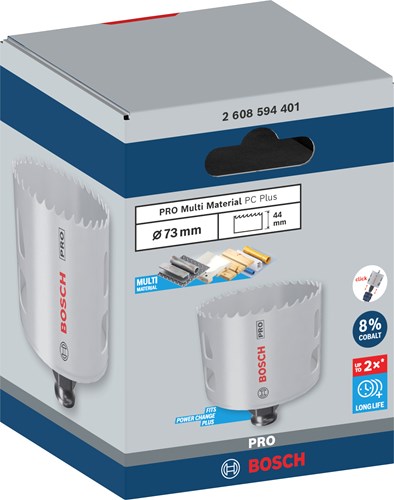 Bosch pro multi material pc plus gatenzaag 73 mm - 2608594401