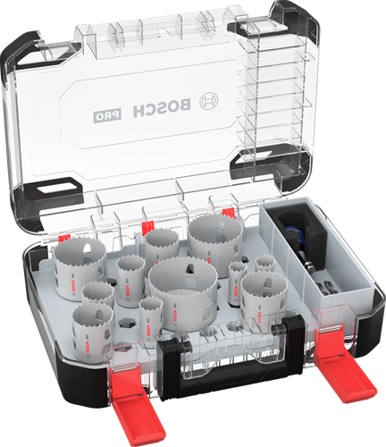 Bosch Accessories Pro Multi Material PC Plus Set Seghe a Tazza | 14 pezzi - 2608594425