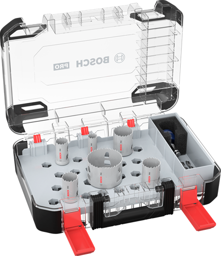 Bosch Accessories Pro Multi Material PC Plus Set Seghe a Tazza | 9 pezzi - 2608594424