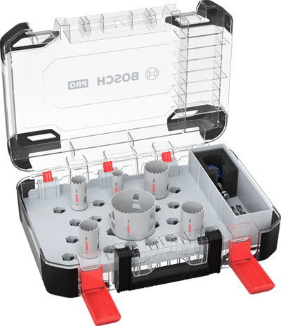Bosch Accessories Pro Multi Material PC Plus Set Seghe a Tazza | 9 pezzi - 2608594424