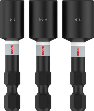 Bosch accessoires pro nutsetter impact | dop | 1 4 x 50 mm | 5 16 x 50 mm | 3 8 x 50 mm | 3-delig - 2608521u65