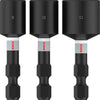 Bosch accessoires pro nutsetter impact dop | 8 x 50 | 10 x 50 | 13 x 50 mm | 3-delig - 2608521u64