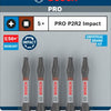 Imp bosch accessori pro p2r2 act bit | 55 mm | 5 pezzi - 2608522527