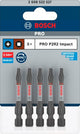 Imp bosch accessori pro p2r2 act bit | 55 mm | 5 pezzi - 2608522527