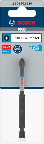 Punta per avvitatore ad impatto Bosch Accessories Pro Phillips | ph2 | 90mm-2608522524