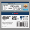 Accessori Bosch pro pn23 g chiodo | 0,65 23g| zincato | 25 mm | 10000 pezzi - 2607017752