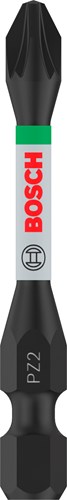 Bosch accessoires pro pozidriv slagschroefbit | pz2 | 55 mm | 2 stuks - 2608522544