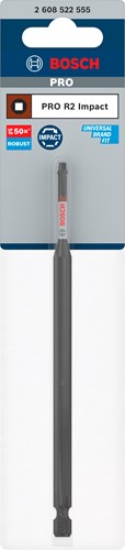 Punta per avvitatore a percussione Bosch Accessories Pro Robertson | r2 | 150mm-2608522555