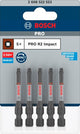Bosch accessoires bosch pro robertson slagbit r2 55 mm 5-delig - 2608522553