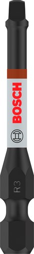 Punta per avvitatore a percussione Bosch Accessories Pro Robertson | r3 | 55 mm | 2 pezzi - 2608522552
